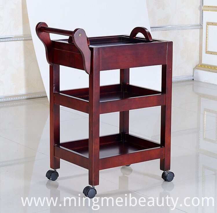 wood beauty salon trolley wood beauty salon trolley